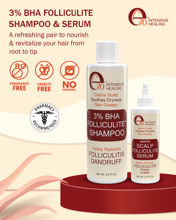 e70 Folliculite Shampoo & Serum