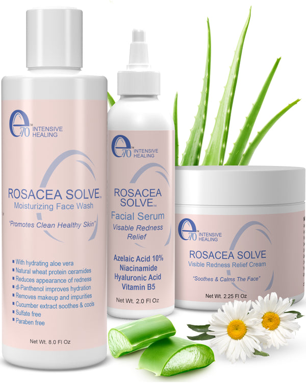 e70 Rosacea Solve Skincare 3-Piece Set
